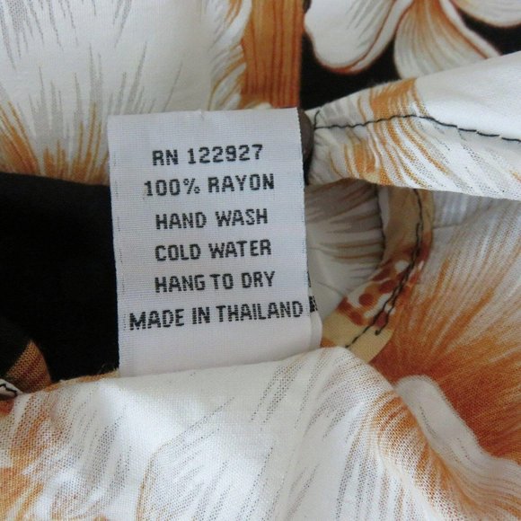 Vintage Unity Trading Hawaii Tank Dress Floral Plumeria Sleeveless New Old Stock - Picture 6 of 10